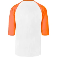 Men's '47 Cream San Francisco Giants City Connect Crescent Franklin Raglan 3/4-Sleeve T-Shirt