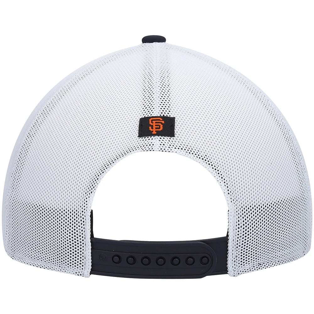 Casquette Snapback '47 Navy/White San Francisco Giants Flag Fill pour homme