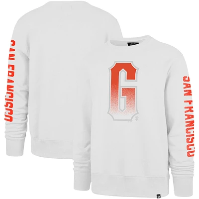 Sweat-shirt blanc '47 pour hommes des Giants de San Francisco City Connect Legend Headline