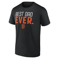 Men's Black San Francisco Giants Big & Tall Best Dad T-Shirt