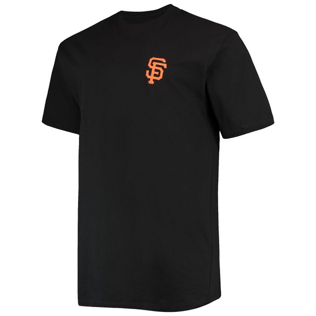 T-shirt noir pour homme San Francisco Giants Big & Tall Father's Day #1 Dad