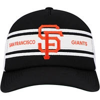 Casquette ajustable noire pour homme San Francisco Giants Sideline Trucker