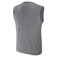 Men's Darius Rucker Collection by Fanatics Charcoal San Francisco Giants Relaxed-Fit Muscle Tank Top