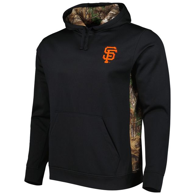 Chandail à capuchon Dunbrooke Rangers San Francisco Giants noir/camouflage pour homme