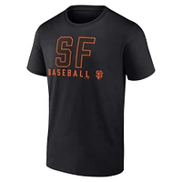 Men's Fanatics Black/White San Francisco Giants Two-Pack Combo T-Shirt Set