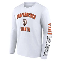 Men's Fanatics Black/White San Francisco Giants Two-Pack Combo T-Shirt Set