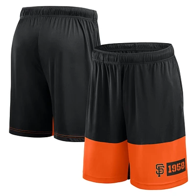 Short Fanatics noir pour homme des Giants de San Francisco, le meilleur du