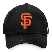 Men's Fanatics Black San Francisco Giants Core Adjustable Hat