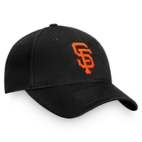 Men's Fanatics Black San Francisco Giants Core Adjustable Hat