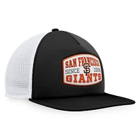 Men's Fanatics  Black San Francisco Giants Foam Front Patch Trucker Snapback Hat