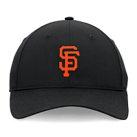 Men's Fanatics Black San Francisco Giants Front Office Ripstop Unstructured Adjustable Hat