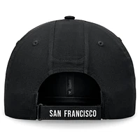 Men's Fanatics Black San Francisco Giants Front Office Ripstop Unstructured Adjustable Hat