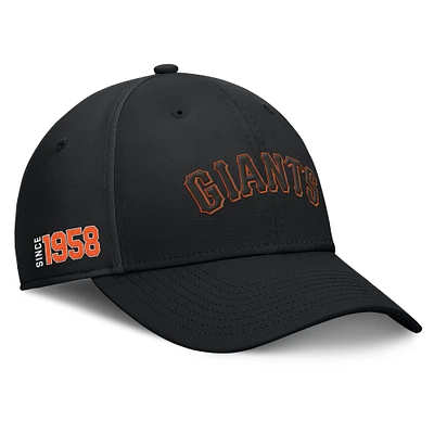Men's Fanatics Black San Francisco Giants Fundamental Tag Flex Hat