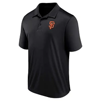 Men's Fanatics Black San Francisco Giants Logo Polo