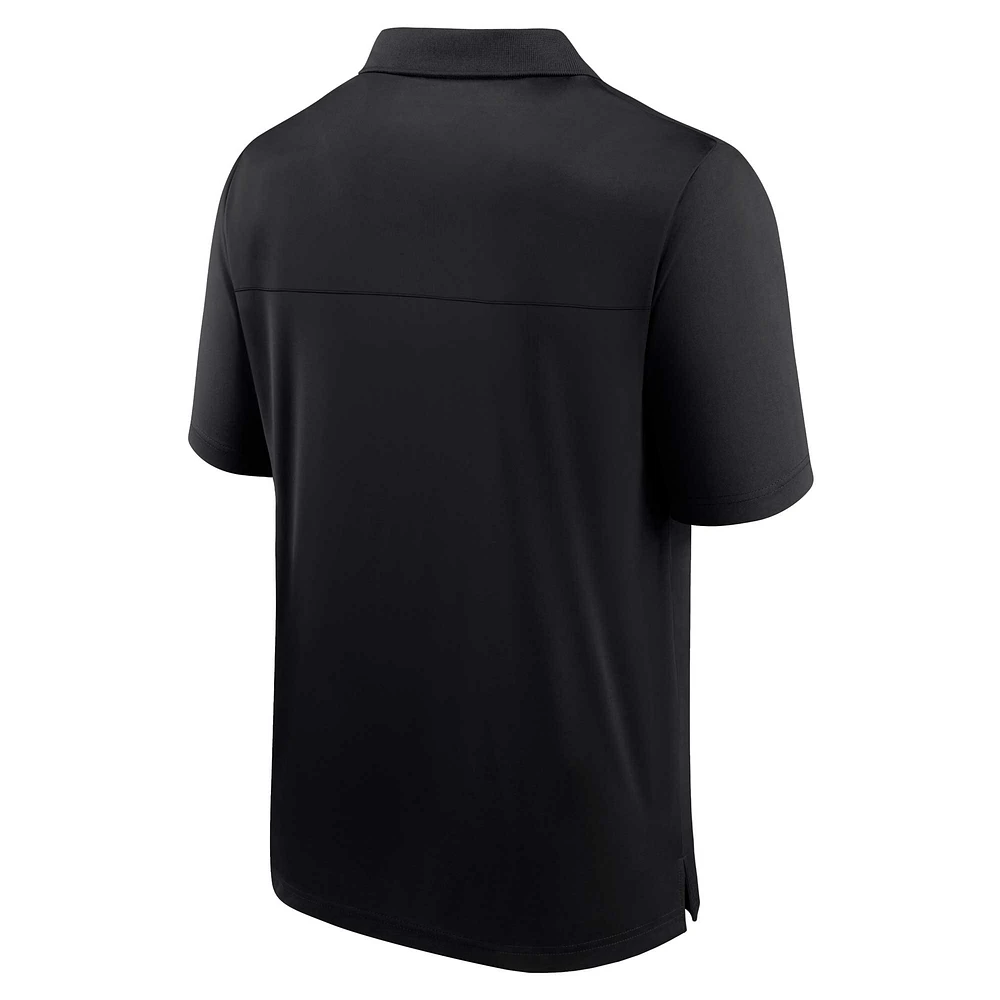 Men's Fanatics Black San Francisco Giants Logo Polo
