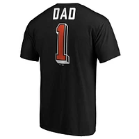 Men's Fanatics Black San Francisco Giants Number One Dad Team T-Shirt