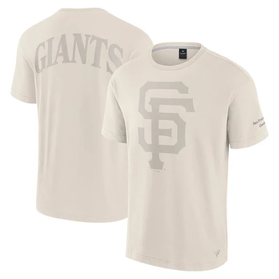 T-shirt emblématique Fanatics pour homme, couleur crème, San Francisco Giants Elements