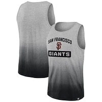 Men's Fanatics Gray/Black San Francisco Giants Our Year Tank Top