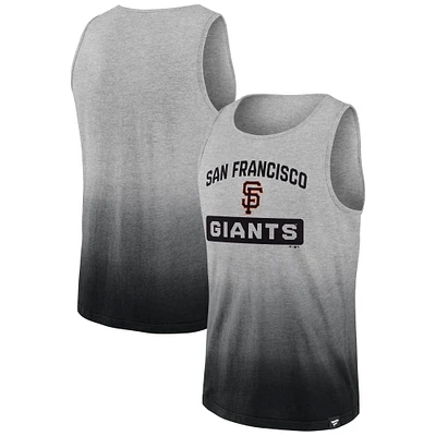 Men's Fanatics Gray/Black San Francisco Giants Our Year Tank Top