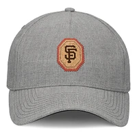 Men's Fanatics Gray San Francisco Giants Signature Elements Cork Patch A-Frame Adjustable Hat