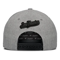 Men's Fanatics Gray San Francisco Giants Signature Elements Cork Patch A-Frame Adjustable Hat