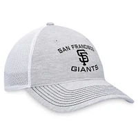 Men's Fanatics Gray San Francisco Giants Trucker Adjustable Hat