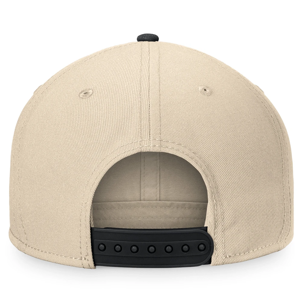 Men's Fanatics Khaki/Black San Francisco Giants Cycle Snapback Hat