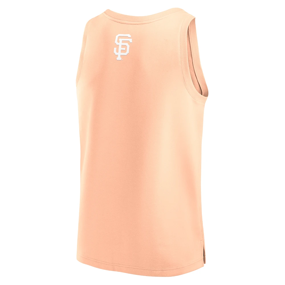 Men's Fanatics Light Pink San Francisco Giants Elements Tank Top