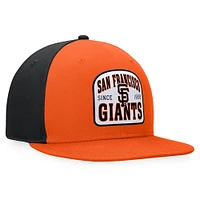 Men's Fanatics Orange/Black San Francisco Giants Cycle Snapback Hat