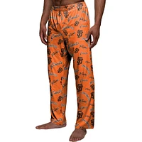 Men's FOCO Orange San Francisco Giants Cooperstown Collection Repeat Pajama Pants