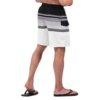 Men's G-III Sports by Carl Banks Black/White San Francisco Giants Jump Shot Volley Board Shorts