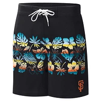 Men's G-III Sports by Carl Banks  Black San Francisco Giants Breeze Volley Swim Shorts