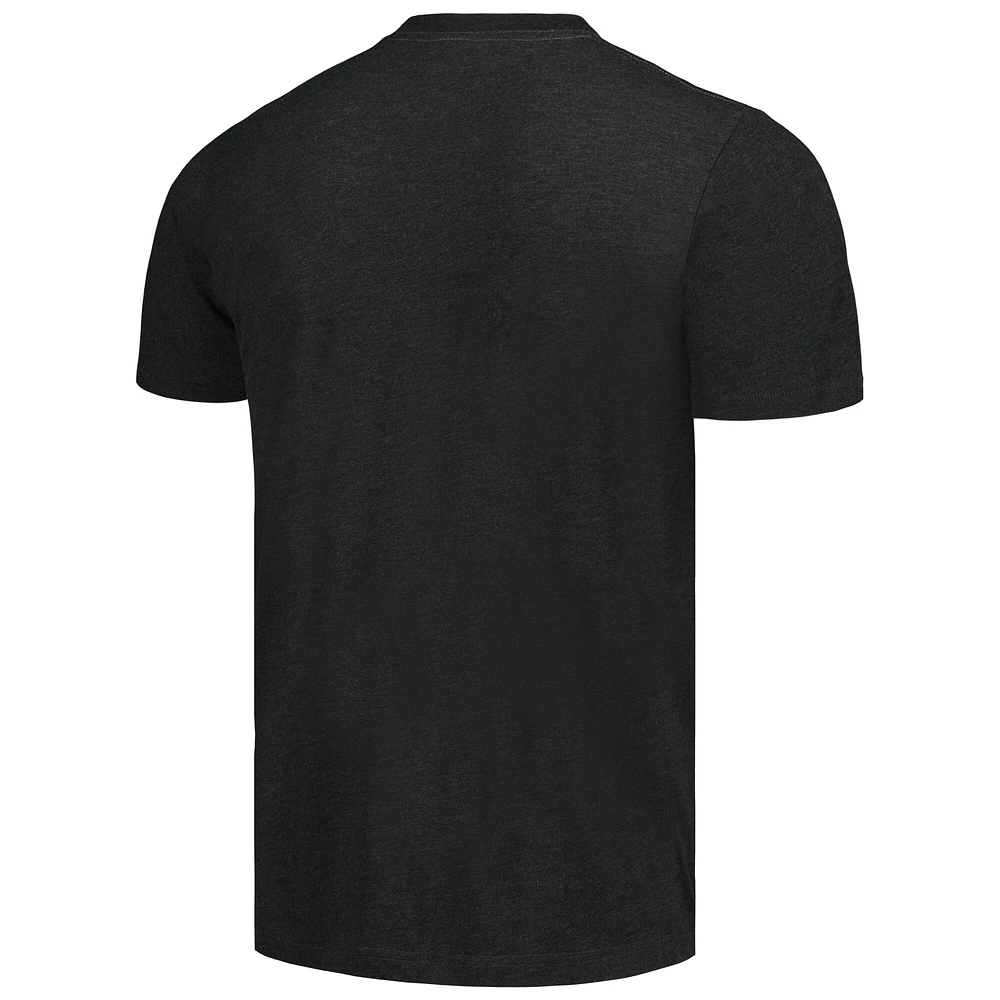 Men's Homage  Charcoal San Francisco Giants Gigantes Hyper Local Tri-Blend T-Shirt