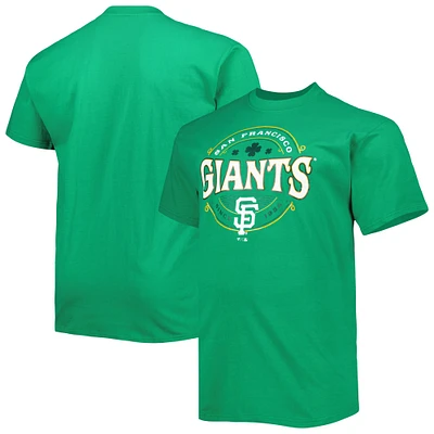 T-shirt celtique Big & Tall des Giants de San Francisco Kelly Green pour homme