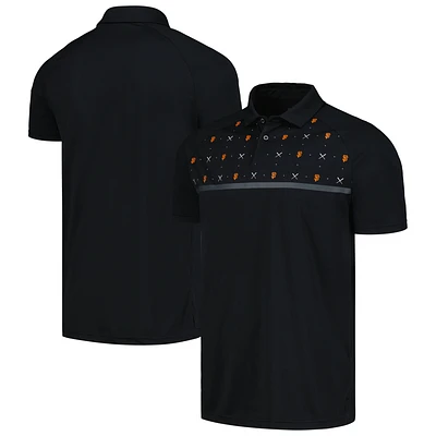 Polo à manches raglan Levelwear Giants de San Francisco Sector Batter Up pour homme