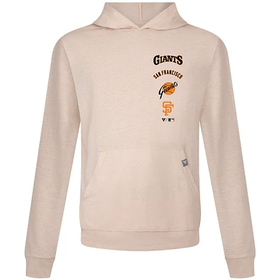 Sweat à capuche crème Levelwear pour hommes, San Francisco Giants Base Line