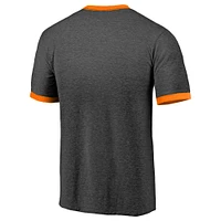 Men's Majestic Threads Black San Francisco Giants Ringer Tri-Blend T-Shirt
