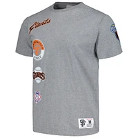 Men's Mitchell & Ness Heather Gray San Francisco Giants Cooperstown Collection City T-Shirt