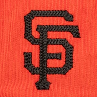Men's Mitchell & Ness Orange San Francisco Giants Corduroy Snapback Hat