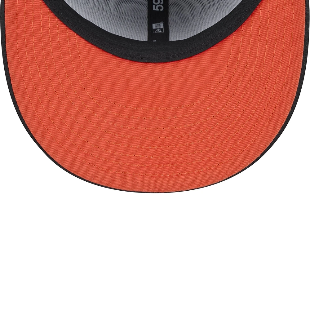 Men's New Era  Black San Francisco Giants 2024 MLB Clubhouse 59FIFTY Fitted Hat