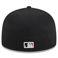 Men's New Era  Black San Francisco Giants 2025 Batting Practice 59FIFTY Fitted Hat