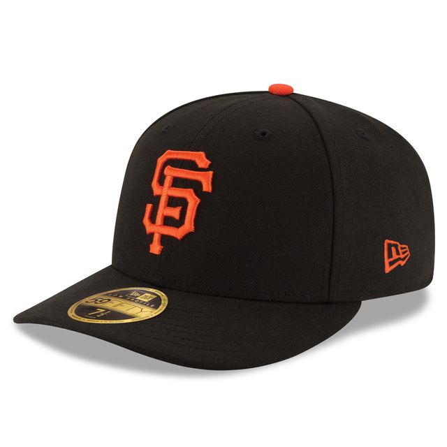 Casquette ajustée noire 59FIFTY pour homme San Francisco Giants Authentic Collection On Field Low Profile Game de New Era