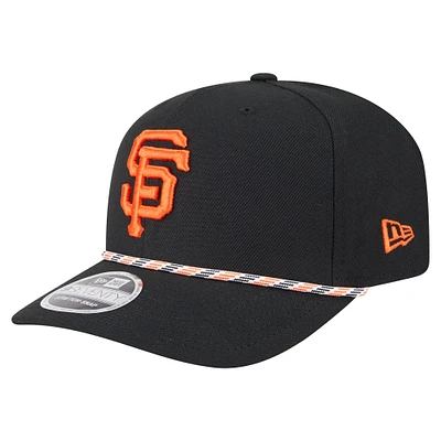 Casquette extensible à boutons-pression multi-cordes 9SEVENTY des Giants de San Francisco de New Era pour homme