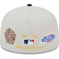 Men's New Era Cream San Francisco Giants 8x World Series Champions Class 59FIFTY Fitted Hat