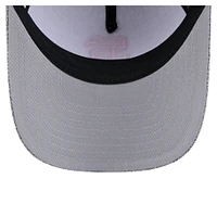 Men's New Era Gray San Francisco Giants Cotton Weave M-Crown A-Frame 9FORTY Adjustable Hat