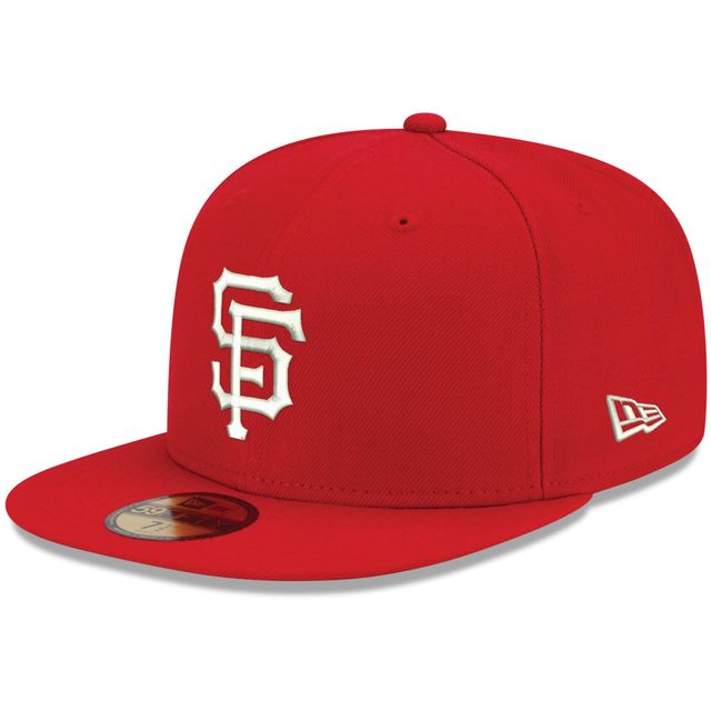 Casquette ajustée 59FIFTY blanche avec logo San Francisco Giants de New Era pour homme