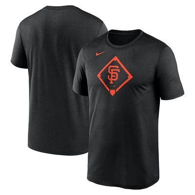 T-shirt Nike Icon Legend Performance noir pour homme des Giants de San Francisco