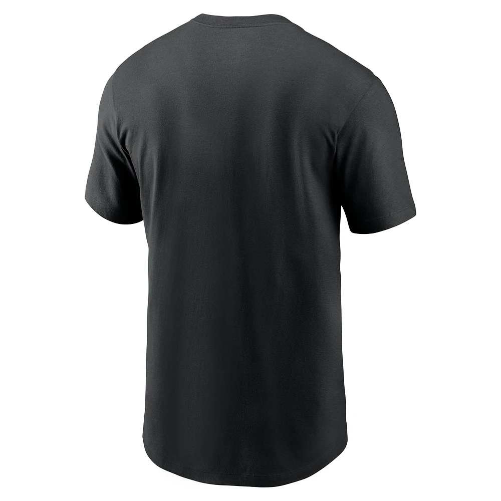 T-shirt Nike noir pour homme, ville natale des Giants de San Francisco