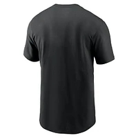 T-shirt Nike noir pour homme, ville natale des Giants de San Francisco