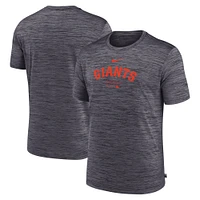Men's Nike Charcoal San Francisco Giants Authentic Collection Velocity Performance Practice T-Shirt